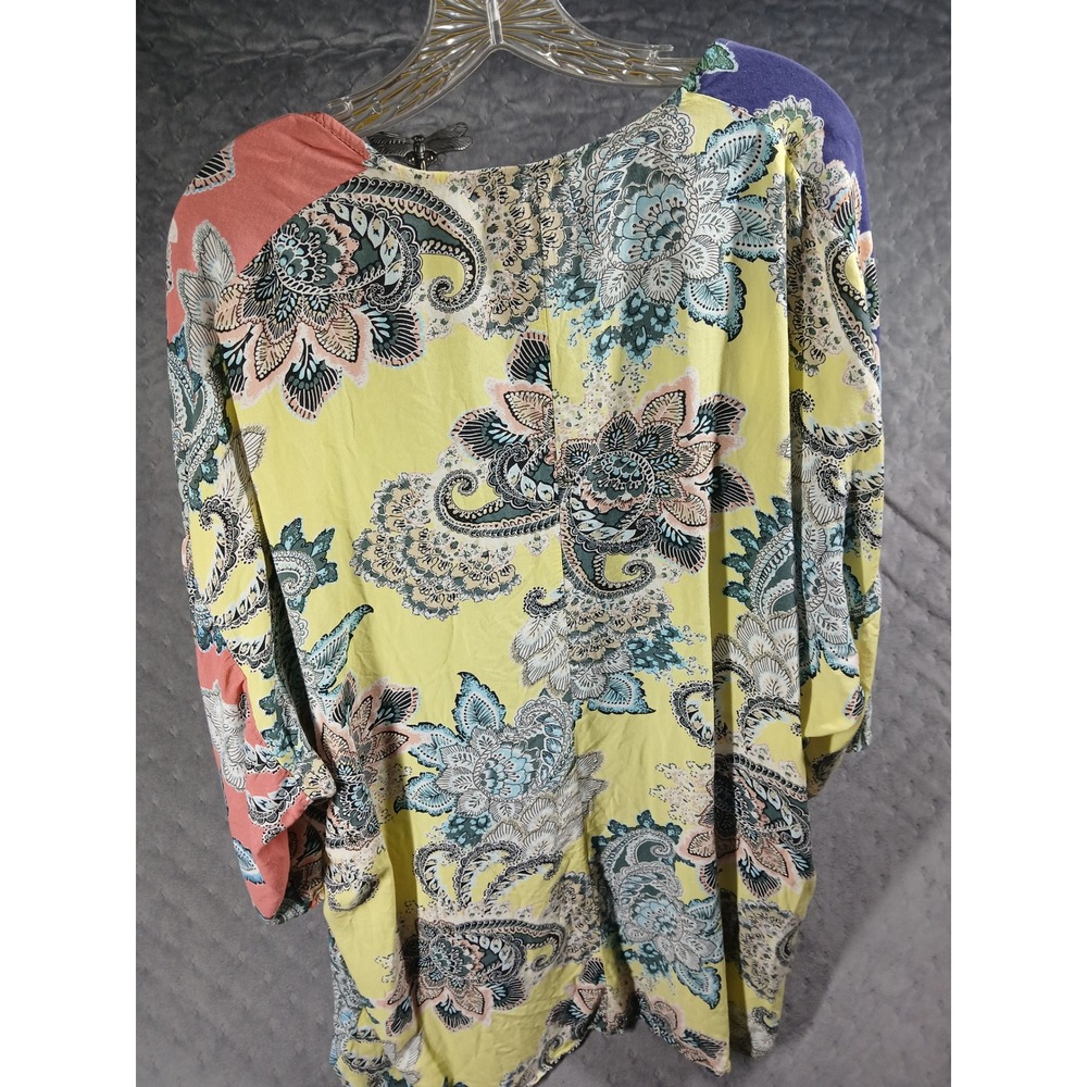 Umgee - Paisley Print Kimono. M/L BohoChic Whimsigoth Witchy Vibes - Picture 4 of 6